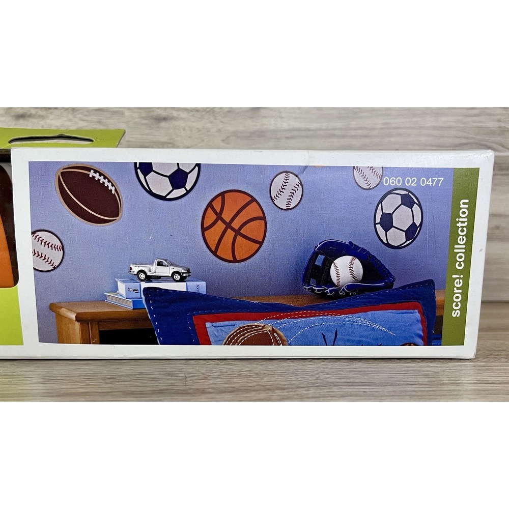 Circo Score! Collection Sports Wall Decals Soccer Football Basketball Baseball - Picture 5 of 5